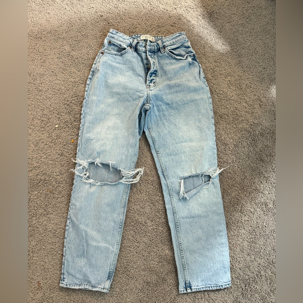 Abercrombie Dad High Rise Jeans